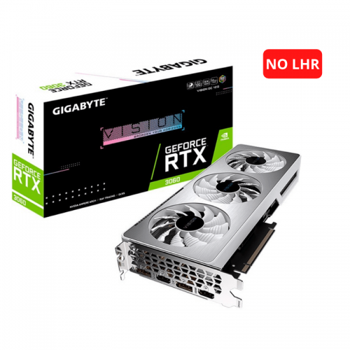 GIGABYTE GEFORCE RTX 3060 VISION 12GB GDDR6 REV 1.0 NO LHR