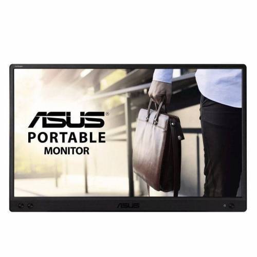Monitor Portátil Asus ZenScreen MB166B 15.6&#039;/ Full HD/ Negro