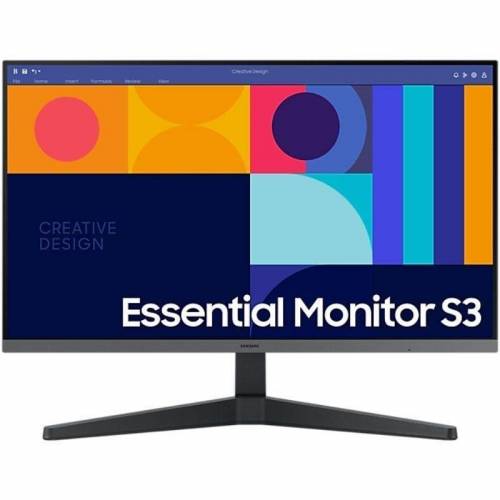 Monitor Profesional Samsung Essential Monitor S3 S24C330GAU/ 24&#039;/ Full HD/ Negro