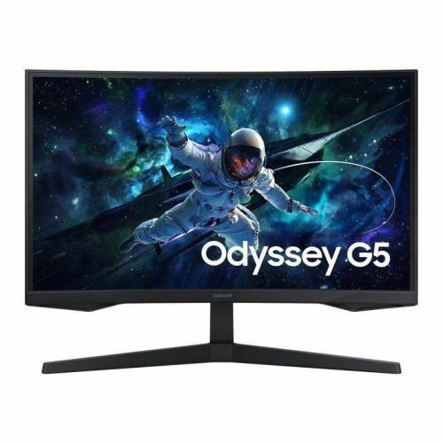 Monitor Gaming Curvo Samsung Odyssey G5 S27CG552EU 27&#039;/ QHD/ 1ms/ 165Hz/ VA/ Negro