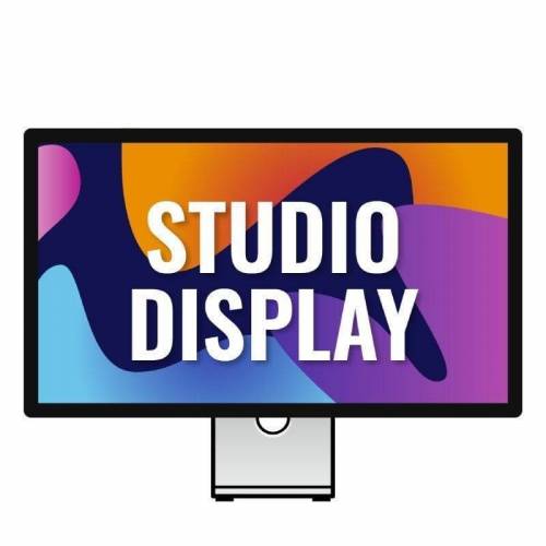 Apple Studio Display 27&#039;/ 5K/ Cristal Estándar/ Soporte con Inclinación Ajustable