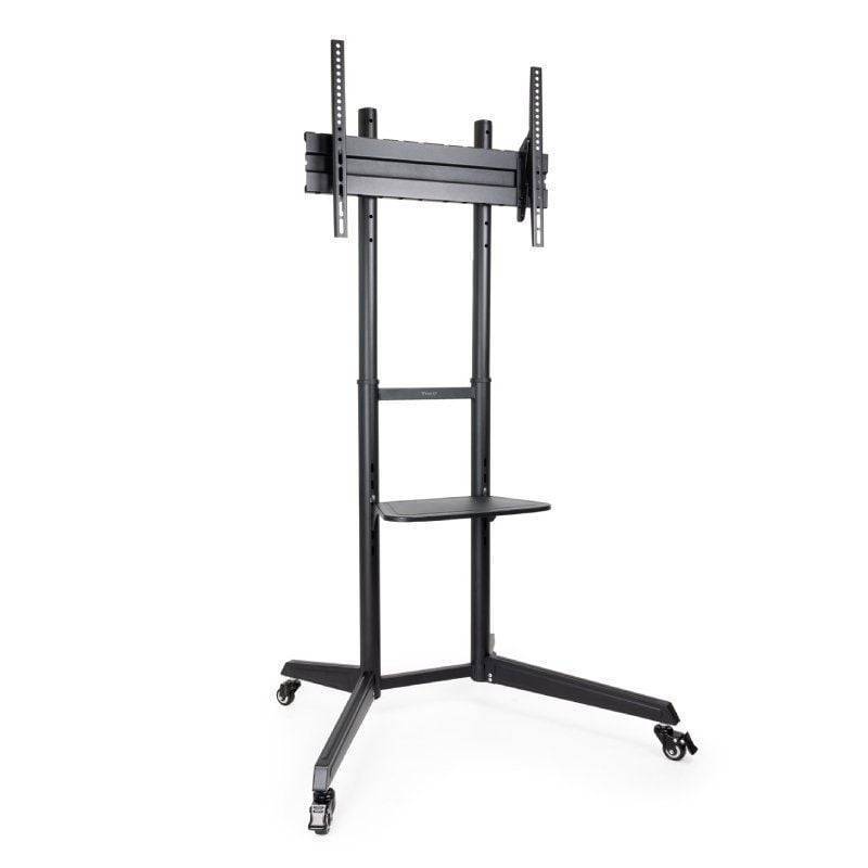 Soporte de Suelo Inclinable con Ruedas TooQ FS1170M-B para TV de 37-70'/ hasta 50kg