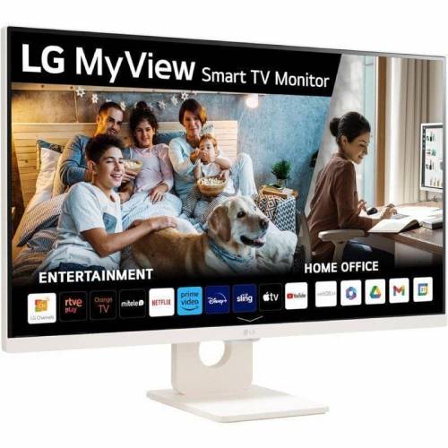 Smart Monitor LG MyView 32SR50F-W 31.5&#039;/ Full HD/ Smart TV/ Multimedia/ Blanco