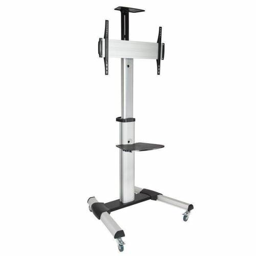 Soporte de Suelo Inclinable/ Ajustable con Ruedas TooQ FS1870M-B para TV de 37-70&#039;/ hasta 50kg