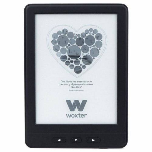 Libro Electrónico Ebook Woxter Scriba Paperlight TP/ 6&#039; tactil retroiluminado Tinta Electrónica/ Negro