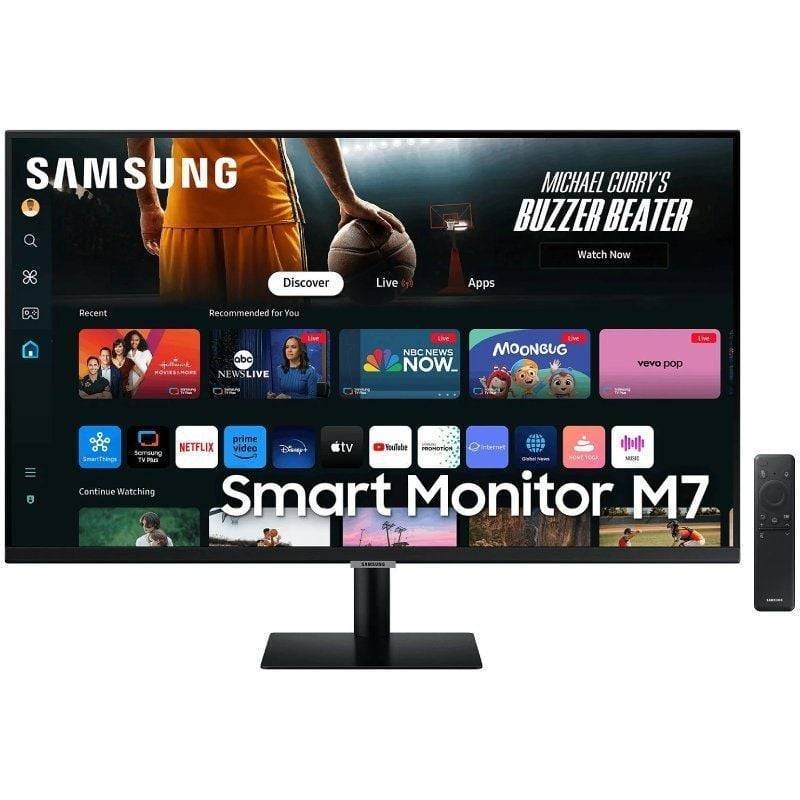 Smart Monitor Samsung M7 S43DM702UU 43'/ 4K/ Smart TV/ Multimedia/ Negro