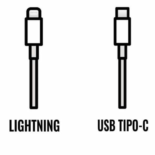 Cable Apple USB-C a Lightning/ 2m