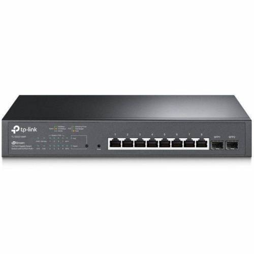 Switch TP-Link Omada Smart Gigabit JetStream TL-SG2210MP 10 Puertos/ RJ-45 10/100/1000 PoE/ SFP