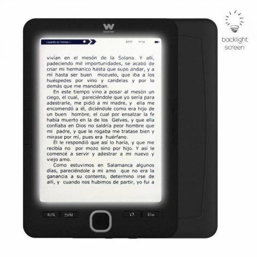 Libro Electrónico Ebook Woxter Scriba 195 Paperlight Black/ 6'/ Tinta Electrónica/ Negro