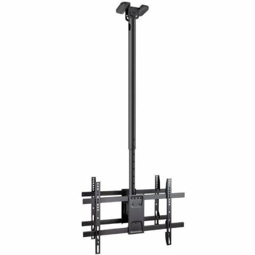 Soporte de Techo Giratorio/ Inclinable/ Nivelable TooQ LPCE2286TSLI-XL-B para 2 TV de 43-86&#039;/ hasta 100kg