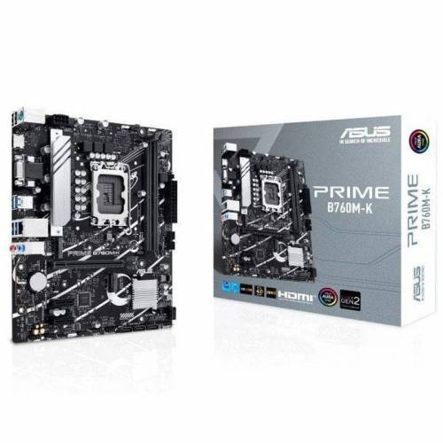 Placa Base Asus PRIME B760M-K Socket 1700/ Micro ATX