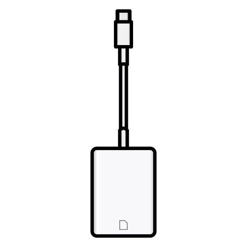 Apple Adaptador usb-c a tarjeta sd V2 MW653ZM/A