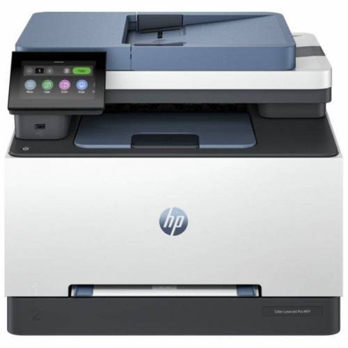 Multifunción Láser Color HP LaserJet Pro MFP 3302FDN Fax/ Dúplex/ Blanca y Azul