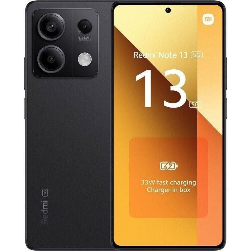 Smartphone Xiaomi Redmi Note 13 NFC 6GB/ 128GB/ 6.67'/ 5G/ Negro