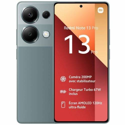 Smartphone Xiaomi Redmi Note 13 Pro 12GB/ 512GB/ 6.67&#039;/ Verde