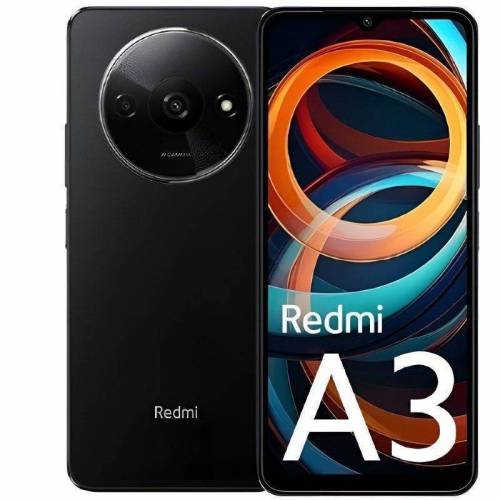 Smartphone Xiaomi Redmi A3 4GB/ 128GB/ 6.71&#039;/ Negro Medianoche