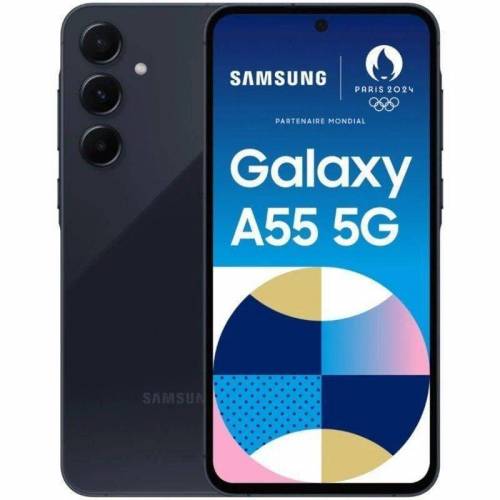 Smartphone Samsung Galaxy A55 Enterprise Edition 8GB/ 128GB/ 6.6&#039;/ 5G/ Negro Eclipse