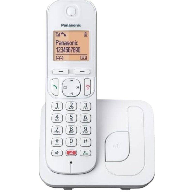 Teléfono Inalámbrico Panasonic KX-TGC250SPW/ Blanco