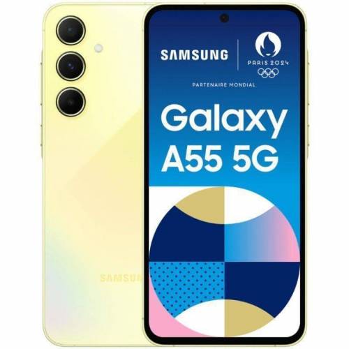 Smartphone Samsung Galaxy A55 8GB/ 256GB/ 6.6&#039;/ 5G/ Amarillo