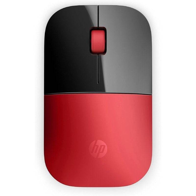 Ratón Inalámbrico HP Z3700/ Hasta 1200/ Rojo