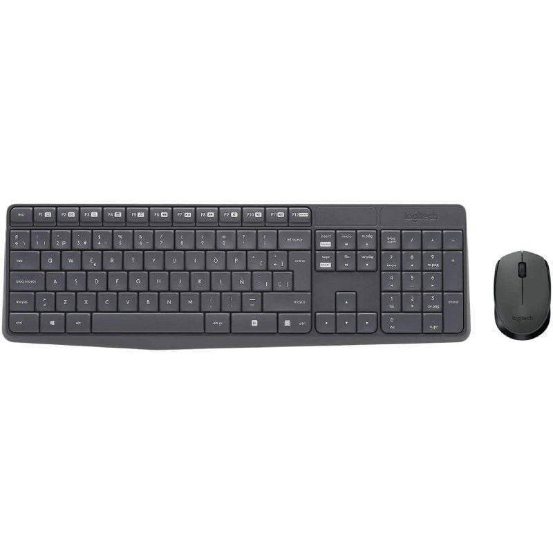 Teclado y Ratón Inalámbricos Logitech MK235