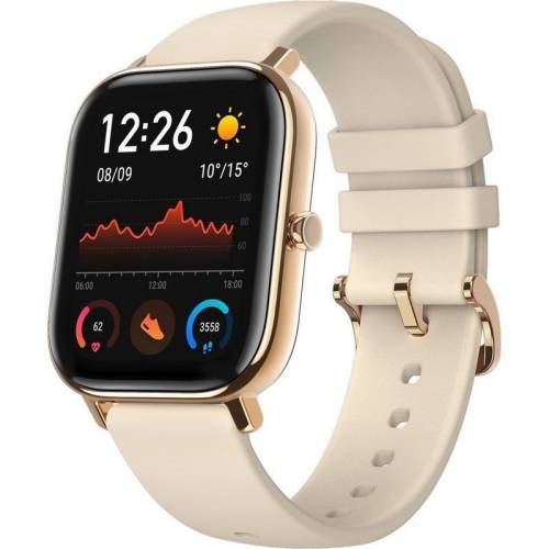 Smartwatch Huami Amazfit GTS/ Notificaciones/ Frecuencia Cardíaca/ GPS/ ORO