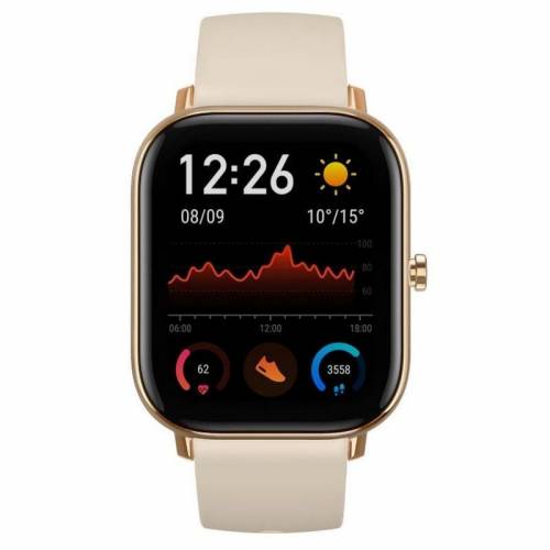 Smartwatch Huami Amazfit GTS/ Notificaciones/ Frecuencia Cardíaca/ GPS/ ORO