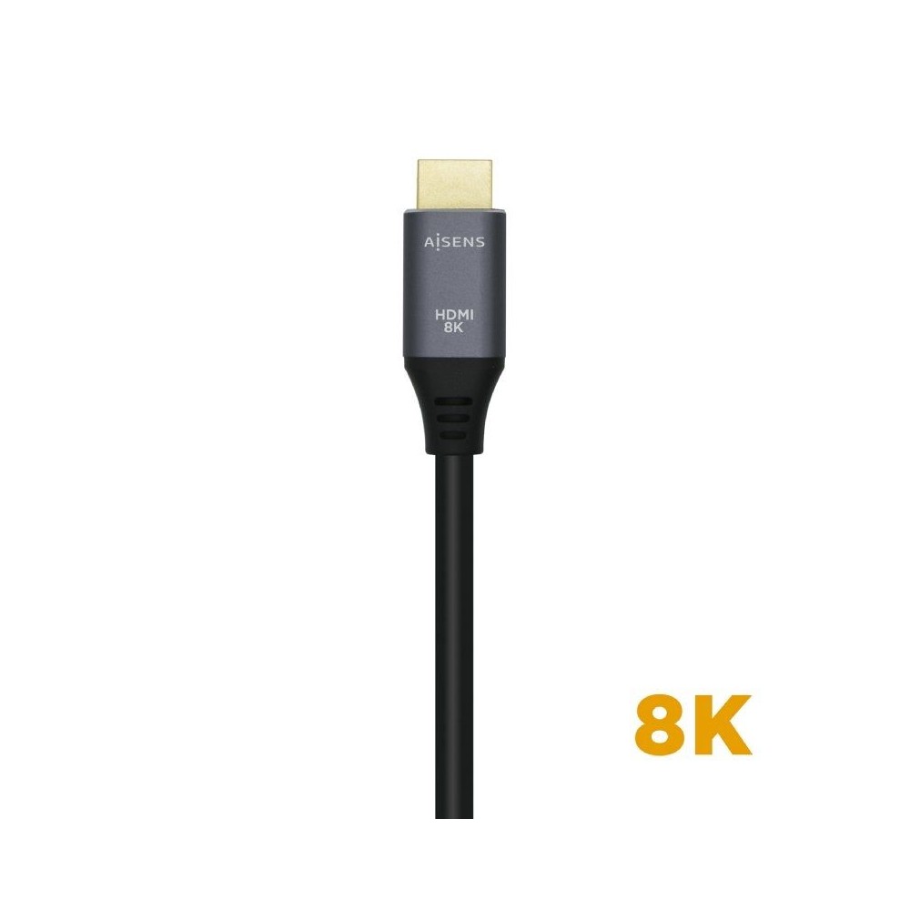 CABLE HDMI 2.1 8K 3M NEGRO/GRIS